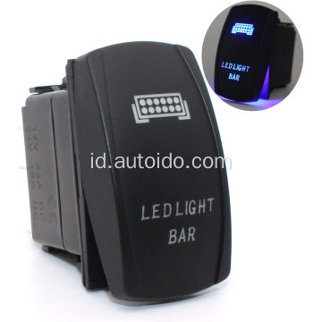 5 pin bilah lampu LED biru ganda